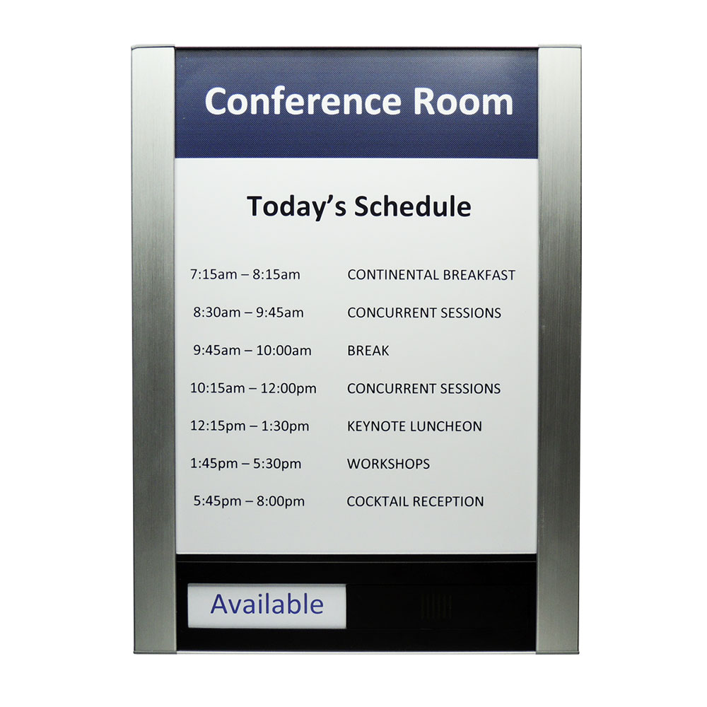 Conference Room & Slider Sign - 13"H x 10"W - FLTRX13