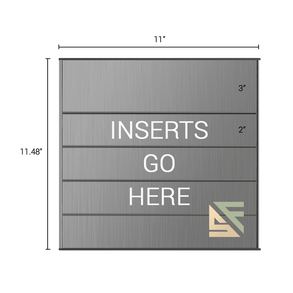 Directory Sign - 11.5"H x 11"W - DS2E2
