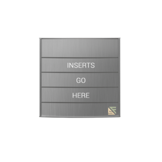 Directory Sign Frame – 14″H x 11″W – D40 | Sign-Frame | The
