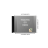 Hallway Sign Frame - 4.75"H x 6.25"W - FSF3 - Image 2