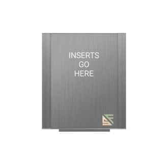 Desk Sign Frame - 8.5"H x 7.5"W - TF11