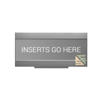 Desk Sign Frame - 5.5"H x 10"W - TF29