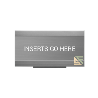 Desk Sign Frame - 6.25"H x 10"W - TF32