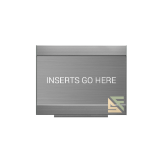 Desk Sign Frame - 7.5"H x 6"W - TF33