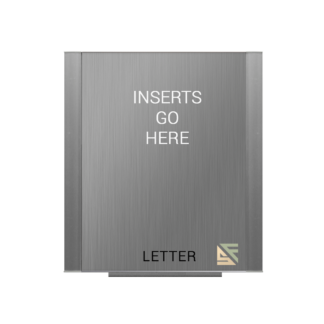 Desk Sign Frame - 11"H x 10"W - TF46
