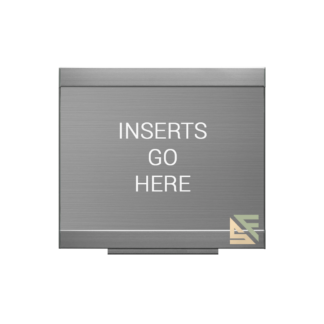 Desk Sign Frame - 10"H x 8.5"W - TF51