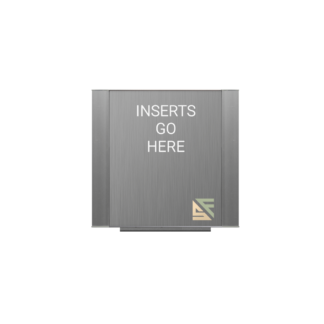 Desk Sign Frame - 6"H x 6.25"W - TF8