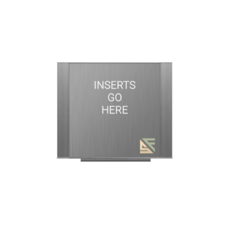 Desk Sign Frame - 6"H x 7.5"W - TF9