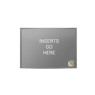 Office Sign Frame - 8"H x 11"W - V11GX8
