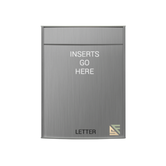 Office Sign Frame - 13"H x 8.5"W (2" Top) - WFP86