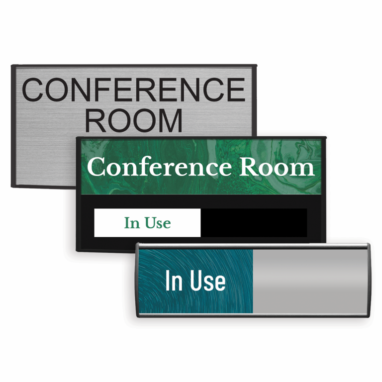 Name Plates for Conference Room Signs | Sign-Frame | The Premier Source ...