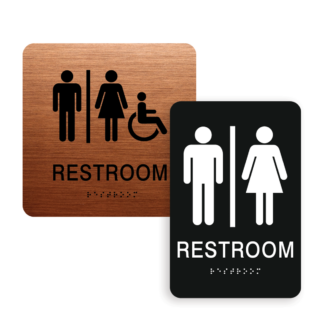 Restroom Signs