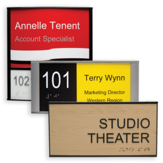 ADA Office Sign Frames